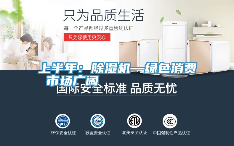 上半年：MR.好色破解版—绿色消费 市场广阔