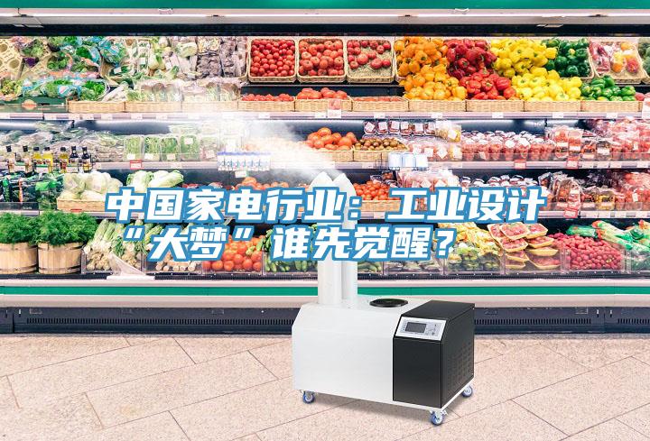 中国家电行业：工业设计“大梦”谁先觉醒？