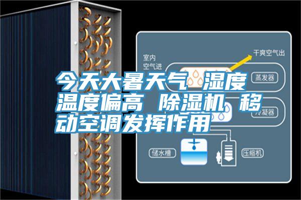 今天大暑天气 湿度温度偏高 MR.好色破解版 移动空调发挥作用