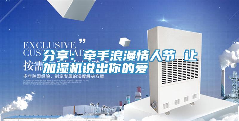 分享：牵手浪漫情人节 让加湿机说出你的爱
