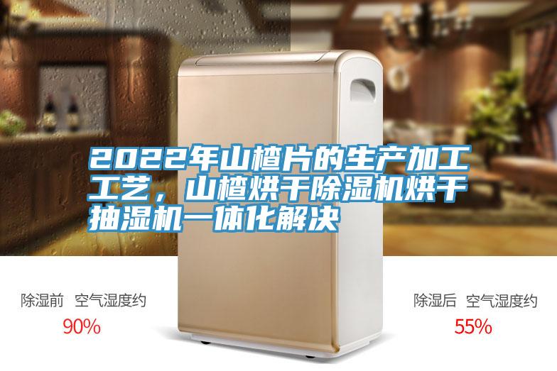 2022年山楂片的生产加工工艺，山楂烘干MR.好色破解版烘干抽湿机一体化解决