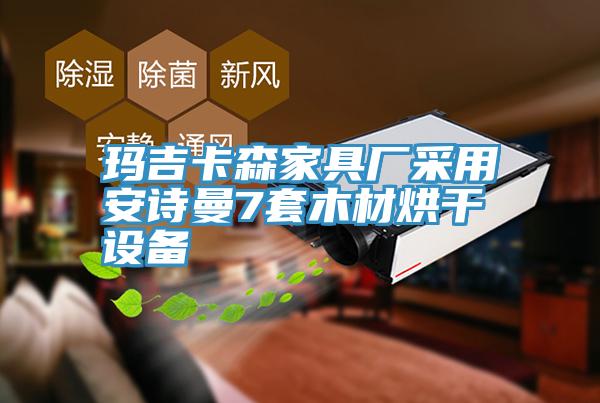 玛吉卡森家具厂采用好色先生TV下载网站7套木材烘干设备