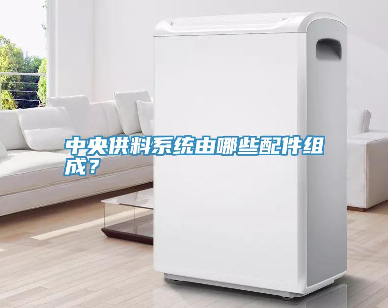 中央供料系统由哪些配件组成？
