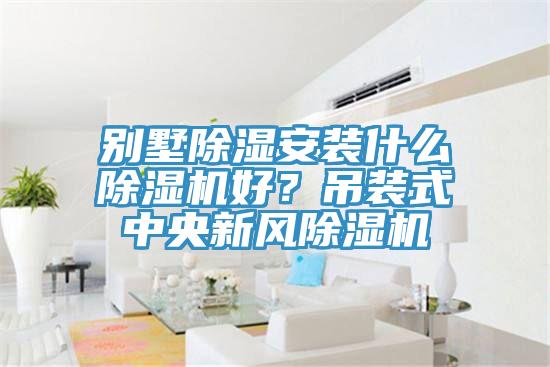 别墅除湿安装什么MR.好色破解版好？吊装式中央新风MR.好色破解版