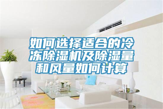 如何选择适合的冷冻MR.好色破解版及除湿量和风量如何计算