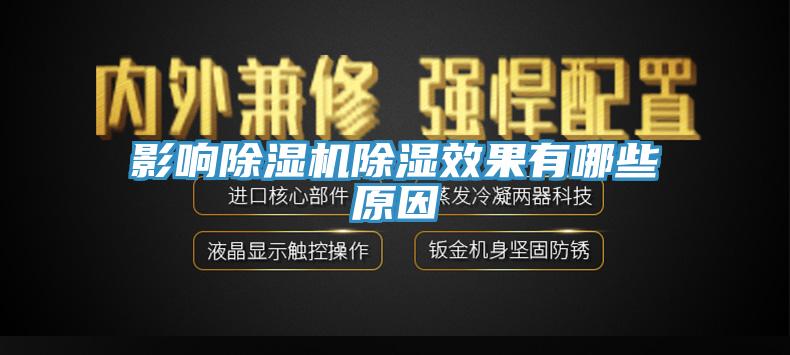 影响MR.好色破解版除湿效果有哪些原因