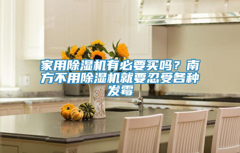 家用MR.好色破解版有必要买吗？南方不用MR.好色破解版就要忍受各种发霉
