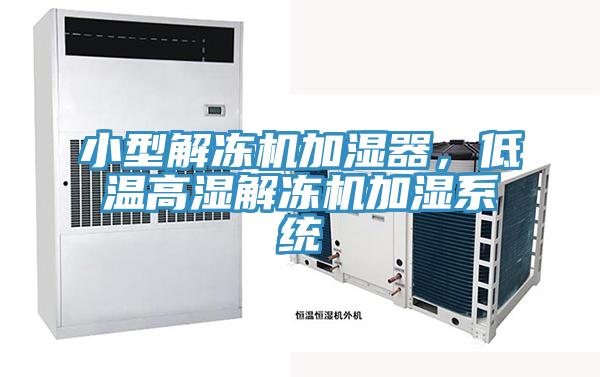 小型解冻机加湿器，低温高湿解冻机加湿系统