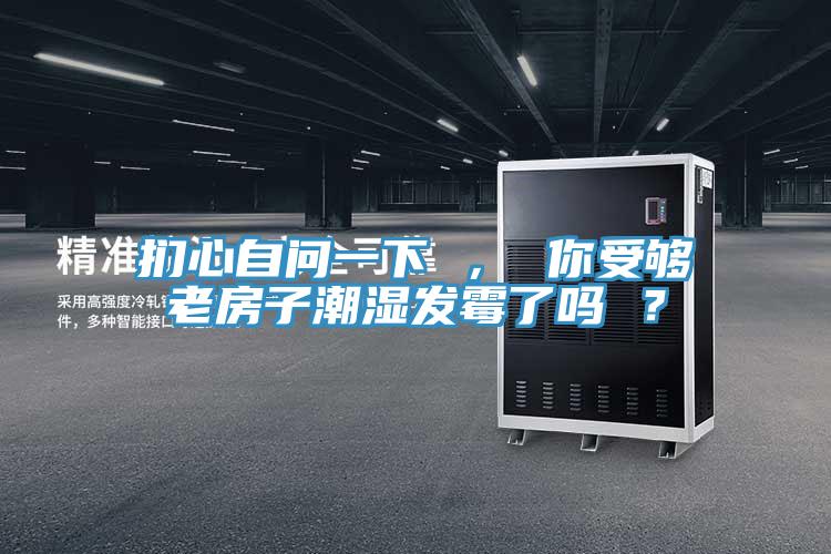 扪心自问一下 ， 你受够老房子潮湿发霉了吗 ？