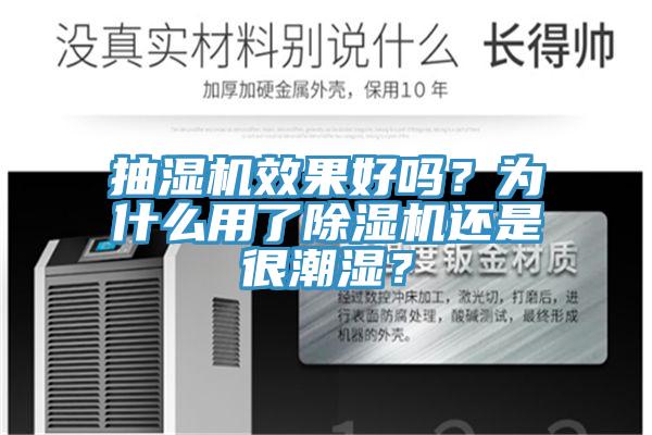 抽湿机效果好吗？为什么用了MR.好色破解版还是很潮湿？
