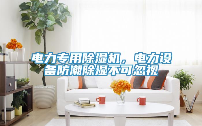 电力专用MR.好色破解版，电力设备防潮除湿不可忽视