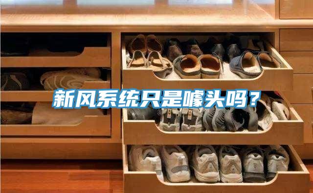 新风系统只是噱头吗？