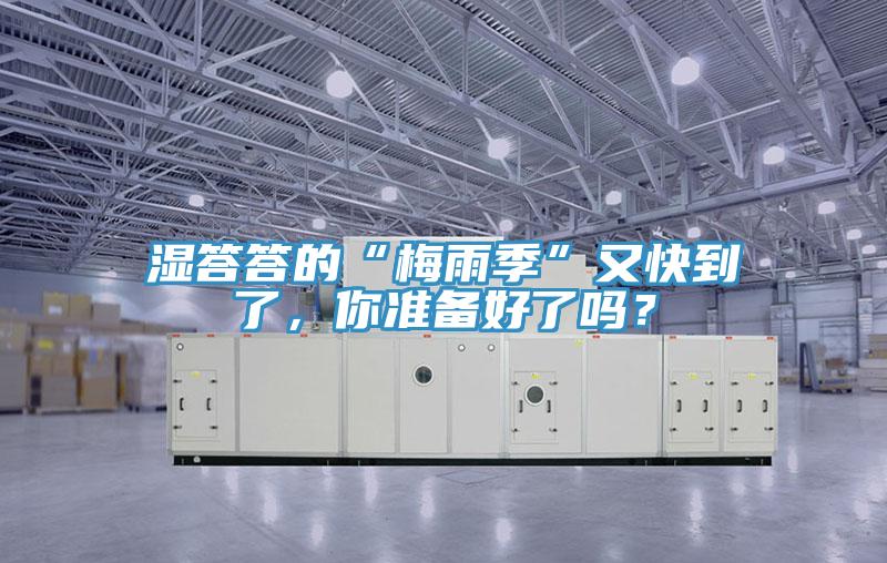 湿答答的“梅雨季”又快到了，你准备好了吗？