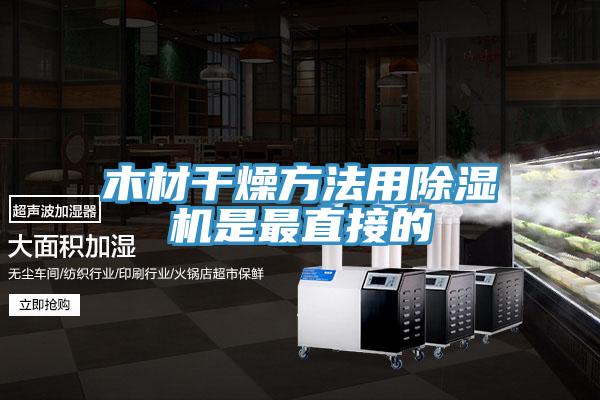 木材干燥方法用MR.好色破解版是最直接的