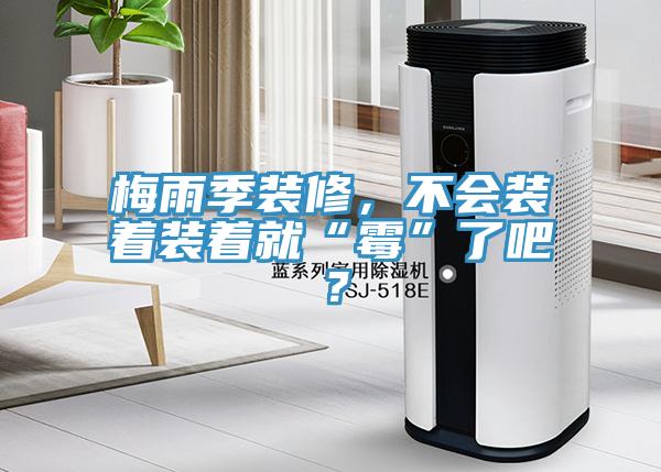 梅雨季装修，不会装着装着就“霉”了吧？