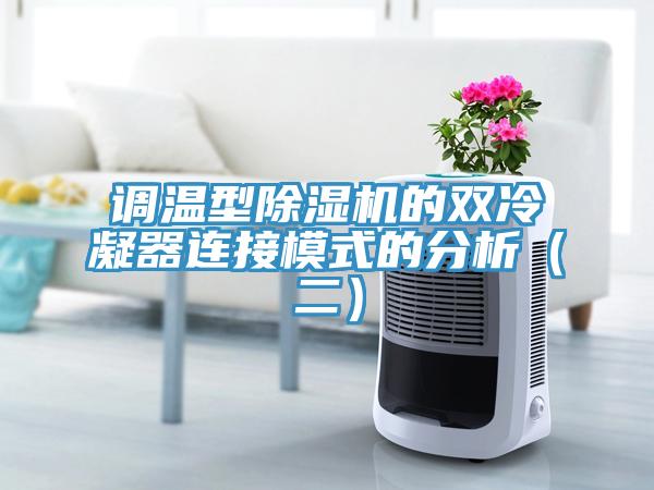 调温型MR.好色破解版的双冷凝器连接模式的分析（二）