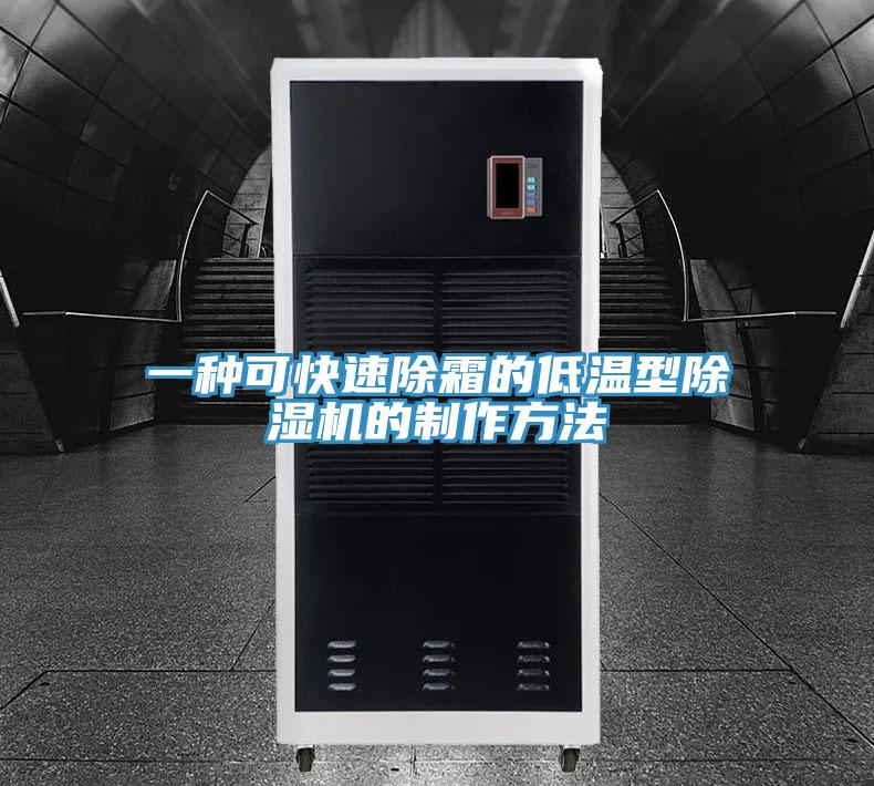一种可快速除霜的低温型MR.好色破解版的制作方法
