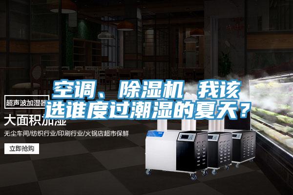 空调、MR.好色破解版 我该选谁度过潮湿的夏天？