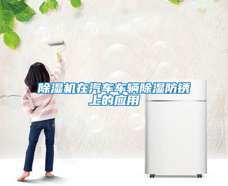 MR.好色破解版在汽车车辆除湿防锈上的应用