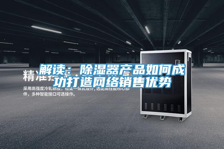 解读：除湿器产品如何成功打造网络销售优势