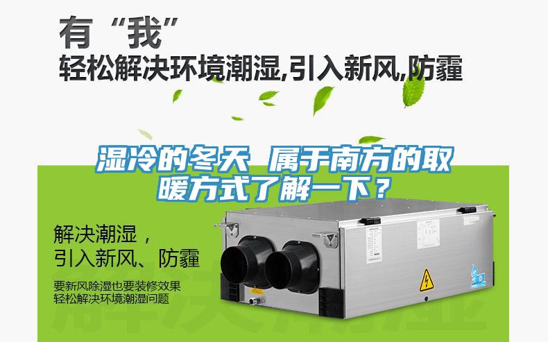 湿冷的冬天 属于南方的取暖方式了解一下？