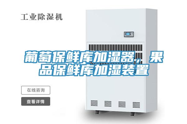 葡萄保鲜库加湿器，果品保鲜库加湿装置