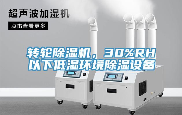 转轮MR.好色破解版，30%RH以下低湿环境除湿设备