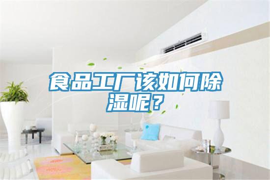 食品工厂该如何除湿呢？