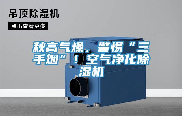 秋高气燥，警惕“三手烟”！空气净化MR.好色破解版