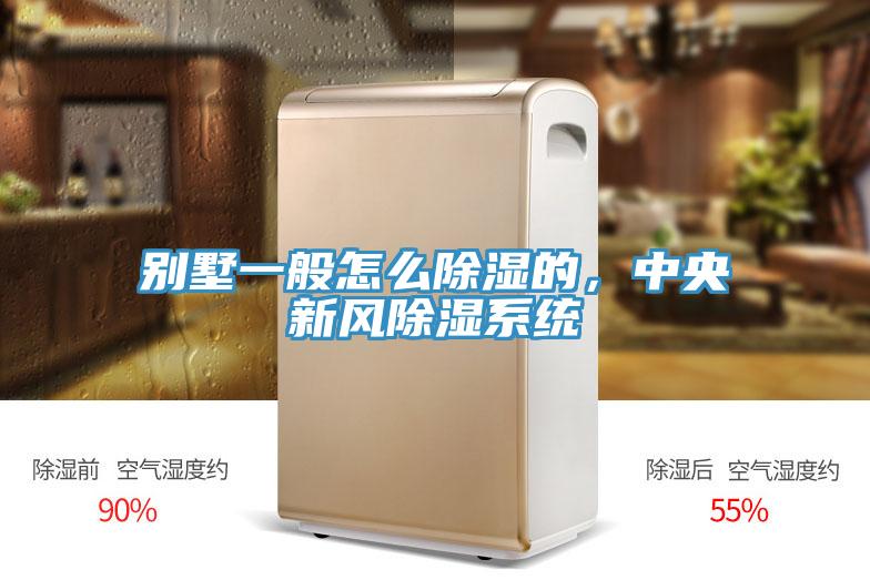 别墅一般怎么除湿的，中央新风除湿系统