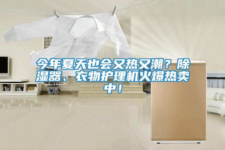 今年夏天也会又热又潮？除湿器、衣物护理机火爆热卖中！