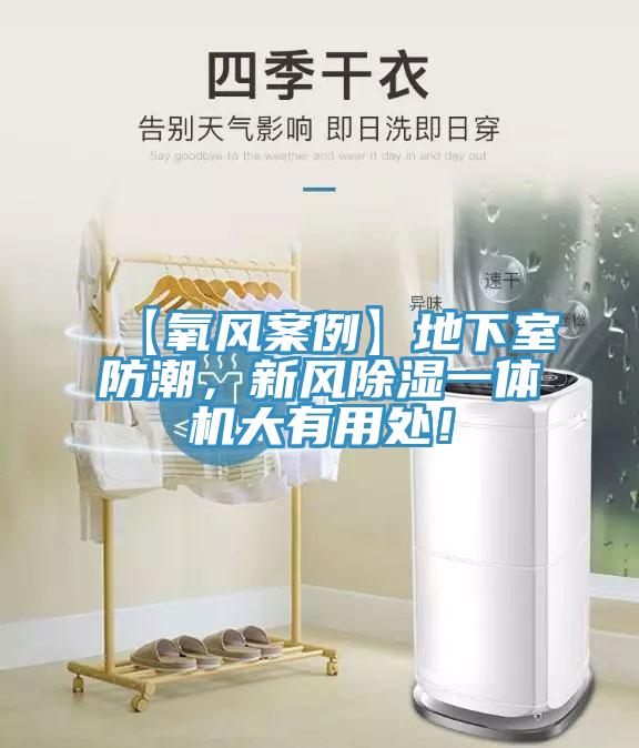 【氧风案例】地下室防潮，新风除湿一体机大有用处！