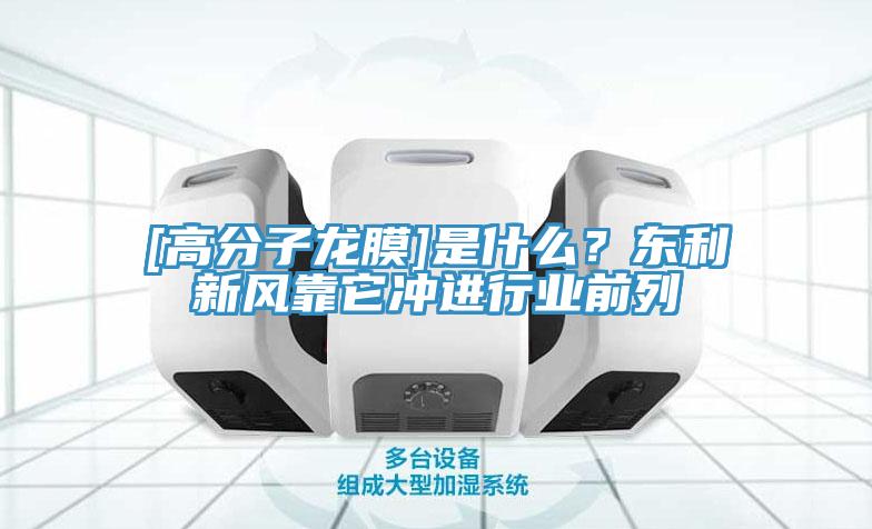 [高分子龙膜]是什么？东利新风靠它冲进行业前列
