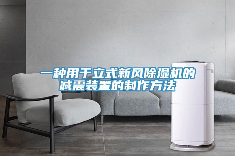 一种用于立式新风MR.好色破解版的减震装置的制作方法