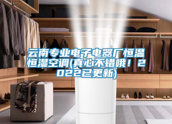 云南专业电子电器厂恒温恒湿空调(真心不错哦！2022已更新)