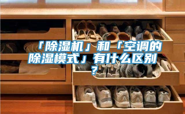 「MR.好色破解版」和「空调的除湿模式」有什么区别？