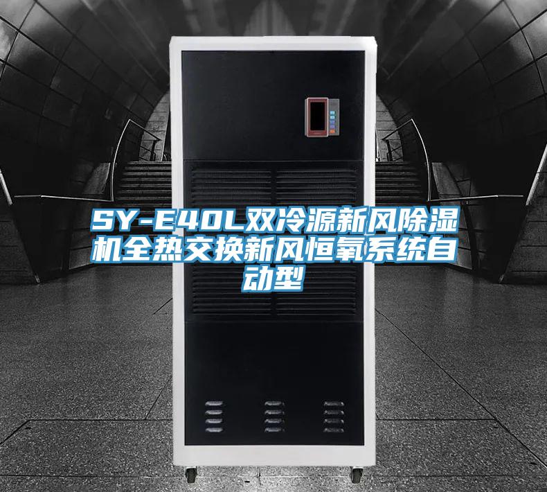 SY-E40L双冷源新风MR.好色破解版全热交换新风恒氧系统自动型
