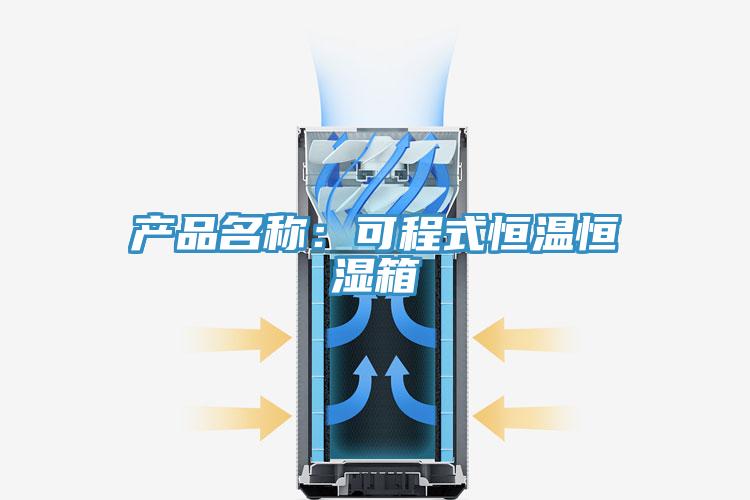 产品名称：可程式恒温恒湿箱