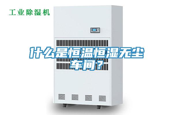 什么是恒温恒湿无尘车间？