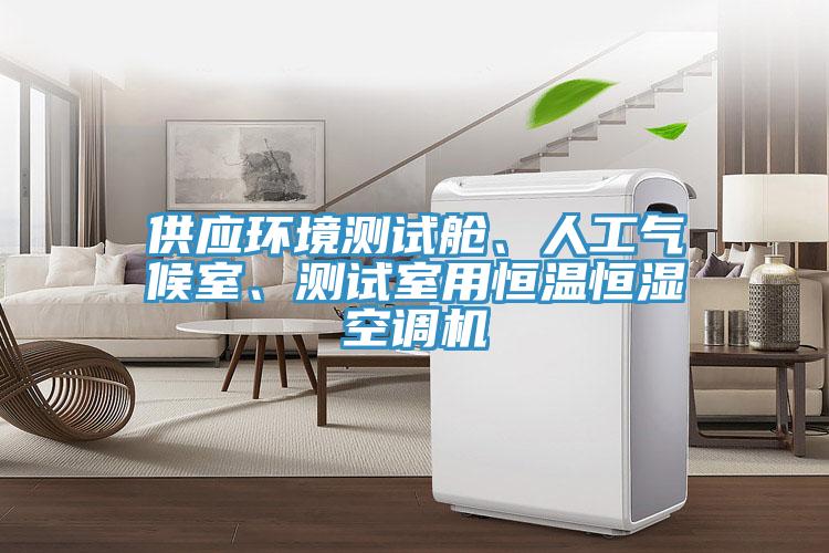 供应环境测试舱、人工气候室、测试室用恒温恒湿空调机
