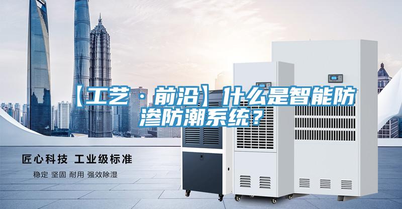 【工艺·前沿】什么是智能防渗防潮系统？