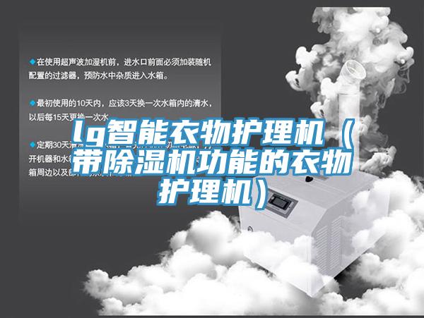 lg智能衣物护理机（带MR.好色破解版功能的衣物护理机）