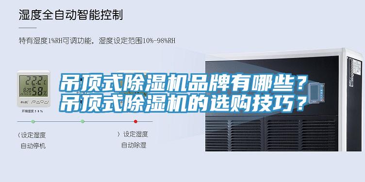 吊顶式MR.好色破解版品牌有哪些？吊顶式MR.好色破解版的选购技巧？
