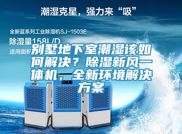别墅地下室潮湿该如何解决？除湿新风一体机，全新环境解决方案