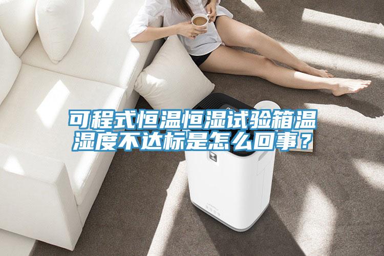 可程式恒温恒湿试验箱温湿度不达标是怎么回事？