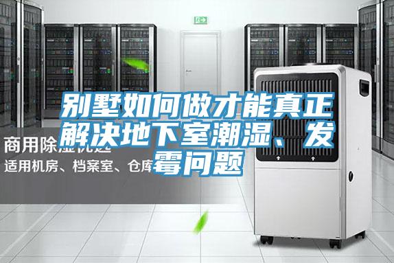 别墅如何做才能真正解决地下室潮湿、发霉问题