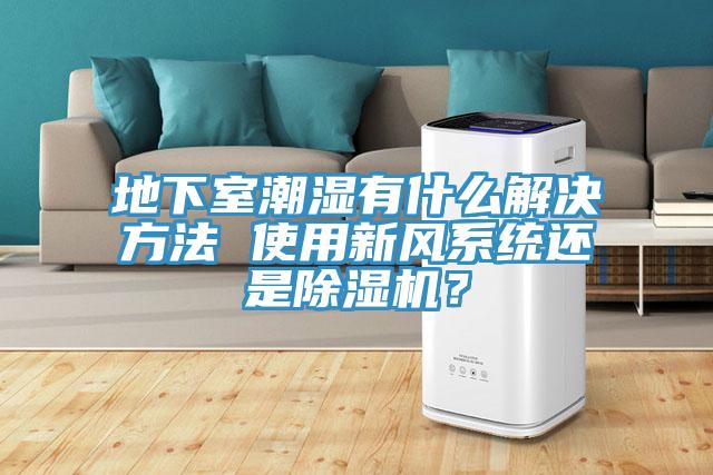 地下室潮湿有什么解决方法 使用新风系统还是MR.好色破解版？