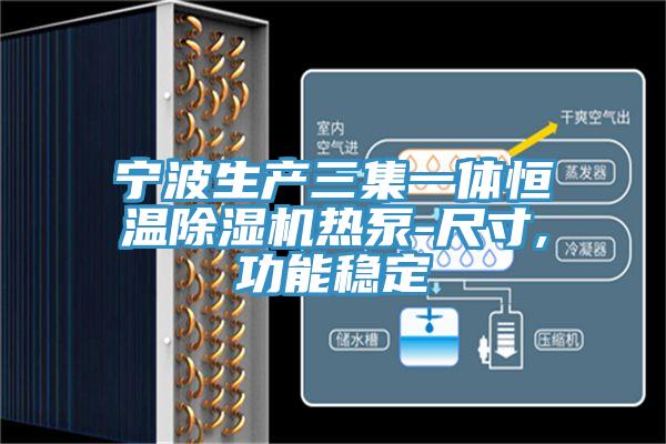 宁波生产三集一体恒温MR.好色破解版热泵-尺寸,功能稳定