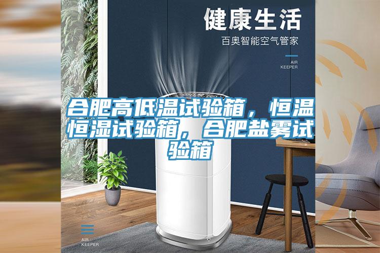 合肥高低温试验箱，恒温恒湿试验箱，合肥盐雾试验箱