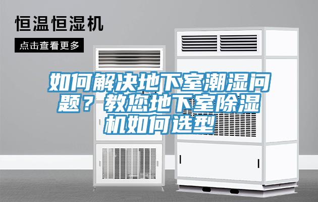 如何解决地下室潮湿问题？教您地下室MR.好色破解版如何选型